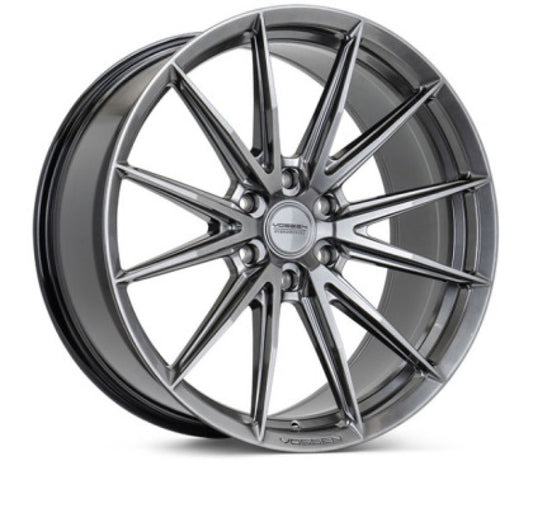 Vossen HFX-2 20x9.5 - 6x139.7 - ET15 - Deep - 106.1 - Hyper Gunmetal Wheel