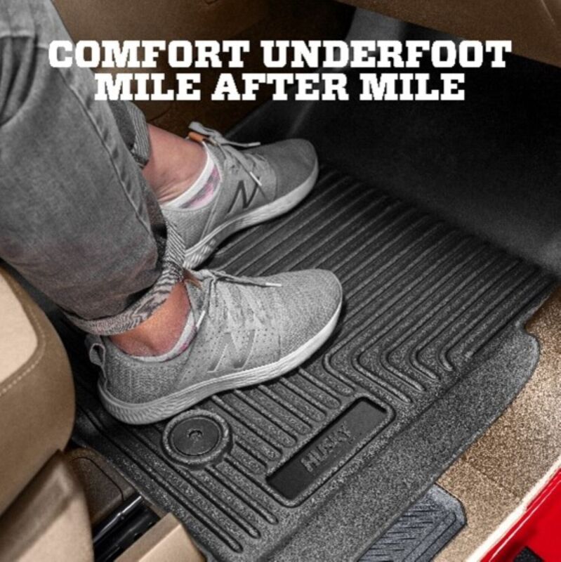 Husky Liners 19-25 Acura RDX Weatherbeater Front & 2nd Seat Floor Liners - Black
