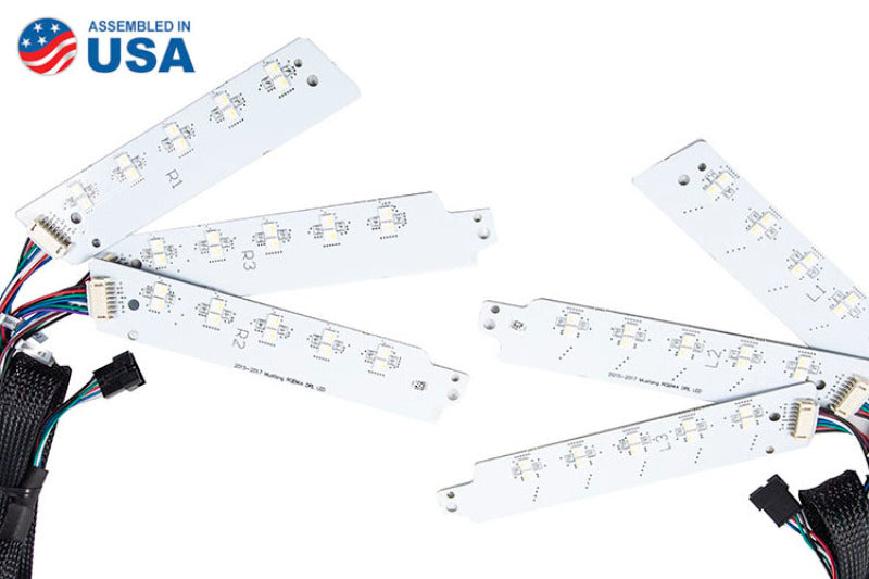 Diode Dynamics 15-17 Ford Mustang RGBW DRL LED Boards