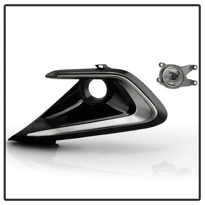 Spyder 23-24 Toyota Corolla Hatchback OEM Full Fog Lights w/Switch - Clear (FL-TCOC2023-HB-LED-C)