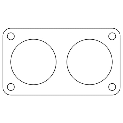 Cometic Ford 5.0/5.8/7.0/7.5L .020in Fiber Truck Throttle Body Gasket - 1985-1997