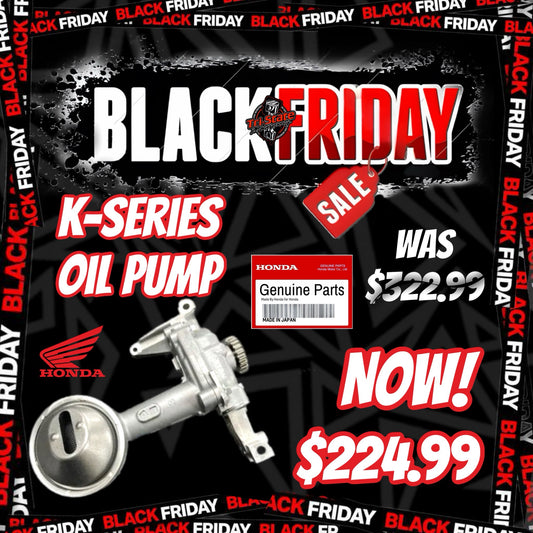 Black Friday - K-series Type-s Oil Pump