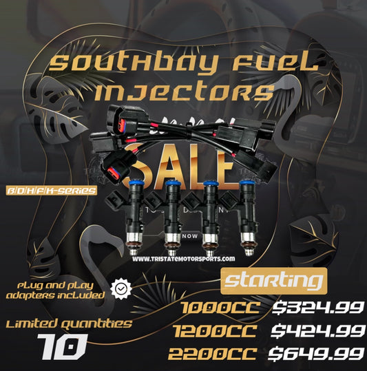 Southbay Fuel Injectors - 1000CC / 1200CC / 2200CC