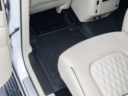 WeatherTech 19-24 Infiniti QX80 2nd Row Rear FloorLiner HP - Black