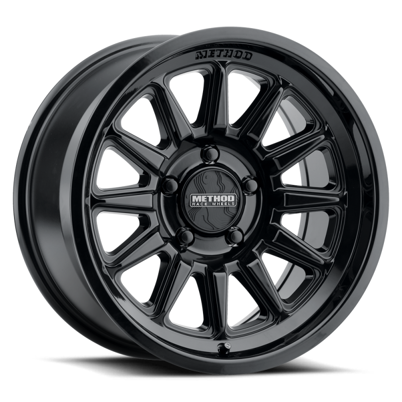 Method MR323 20x10 / 8x6.5 BP / -18ET / 4.76in BS / 130.81mm CB - Gloss Black Wheel