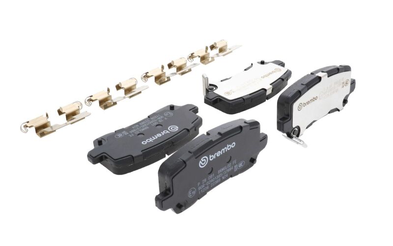 Brembo OE 17-20 Acura MDX/14-20 RLX/15-20 TLX/18-24 Honda Odyssey PRIME Low-Met Brake Pad - Rear