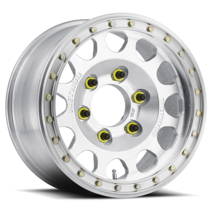 Method MR202 Forged Beadlock 17x9 -12mm Offset 8x6.5 130.81mm CB Raw Machined Wheel