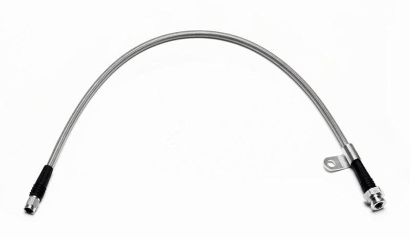 Wilwood flexline 24IN. OAL M10X1 to -3 W/BRACKET L/H