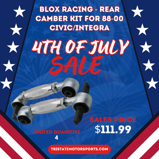 Blox Racing - Rear Camber Kit for 88-00 Civic/Integra