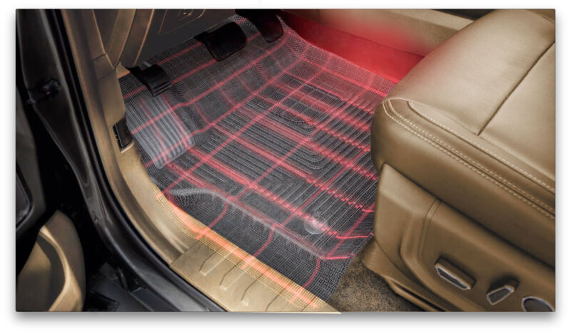 Husky Liners 14-20 Nissan Rogue / 14-15 Nissan X-Trail 2nd Row Floor Liner - Black