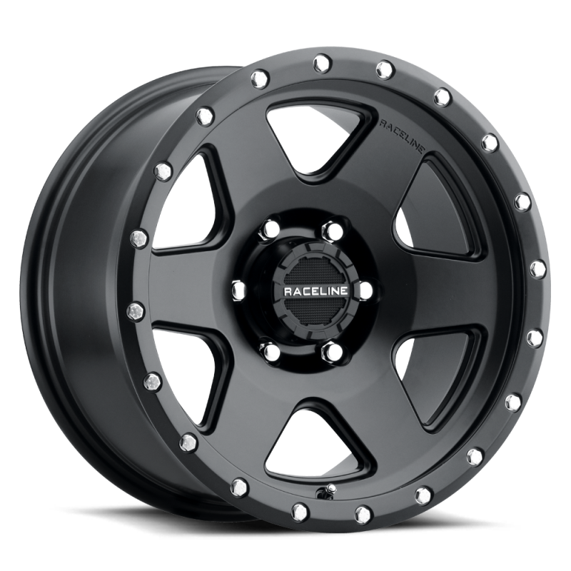 Raceline 946B Boost 18x8in / 6x120 BP / 35mm Offset / 67.1mm Bore - Satin Black Wheel