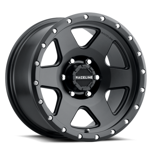 Raceline 946B Boost 18x8in / 5x114.3 BP / 35mm Offset / 72.62mm Bore - Satin Black Wheel