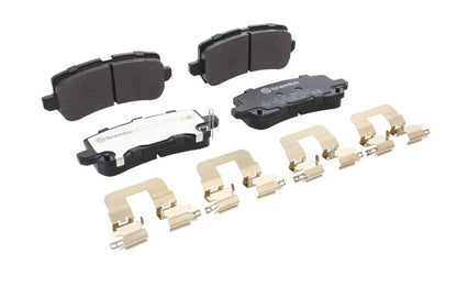 Brembo OE 17-20 Acura MDX/14-20 RLX/15-20 TLX/18-24 Honda Odyssey PRIME Low-Met Brake Pad - Rear