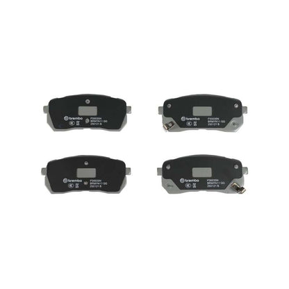 Brembo 07-10 Kia Sedona/ Hyundai Veracruz Rear NAO Brake Pad