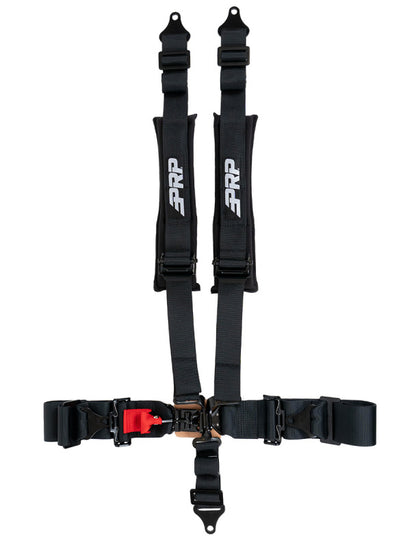 PRP 5.3x2 Harness - 5 Point Harness 3In Lap Belts 2In Shoulder Belts w/ Removable Pads