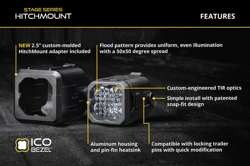 Diode Dynamics HitchMount LED Pod 4-Pin Reverse Kit  C1R