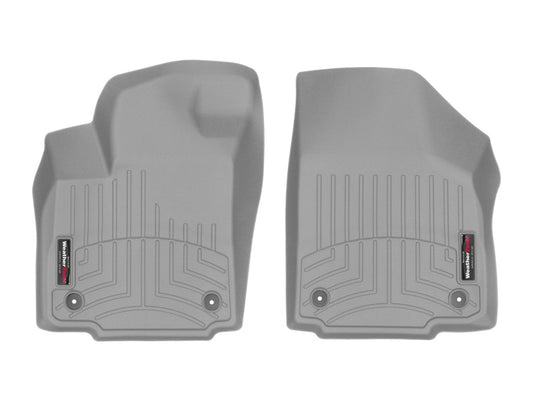 WeatherTech 2019+ Chevrolet Silverado 1500 Crew Cab Front FloorLiner - Grey