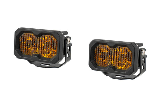 Diode Dynamics C2 2.0 Sport Yellow Combo/Driving Standard ABL (pair)