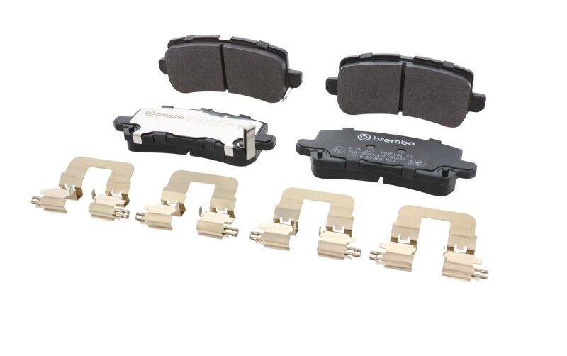 Brembo OE 17-20 Acura MDX/14-20 RLX/15-20 TLX/18-24 Honda Odyssey PRIME Low-Met Brake Pad - Rear