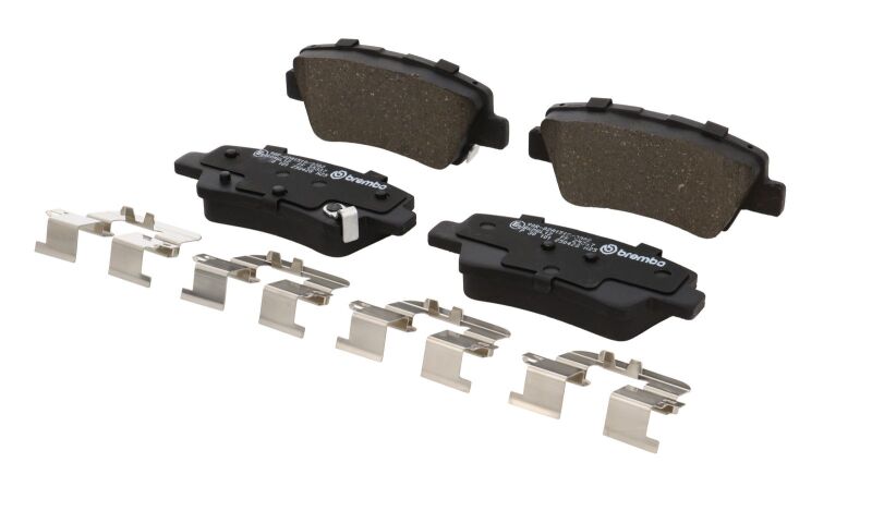 Brembo OE 21-23 Hyundai Kona/19-24 Kona Electric/19-21 Veloster Low-Met Brake Pad - Rear