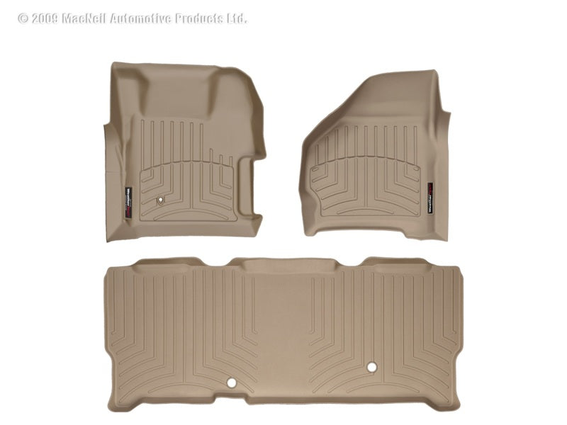 WT FloorLiner - Rear - Tan