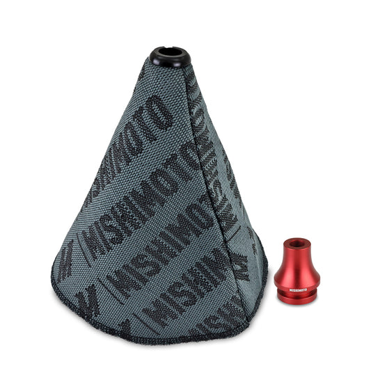 Mishimoto Shift Boot Cover + Retainer/Adapter Bundle M12x1.25 Red