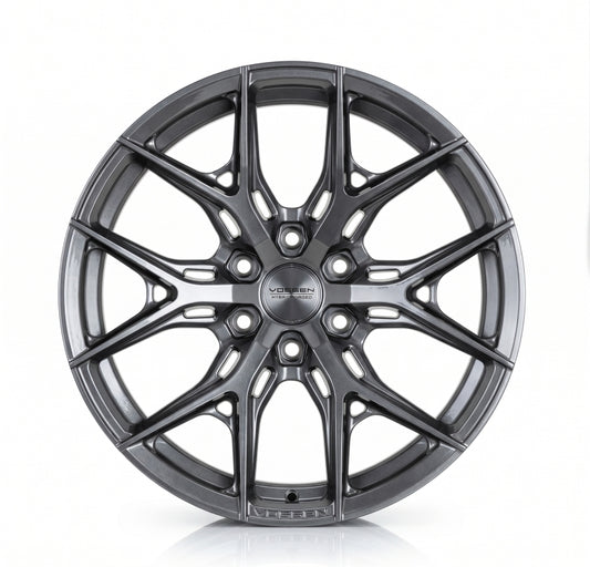 Vossen HF6-4 - 20x9 - 8x180 - ET0 - Super Deep Face - 124.3 - Hyper Gunmetal Wheel