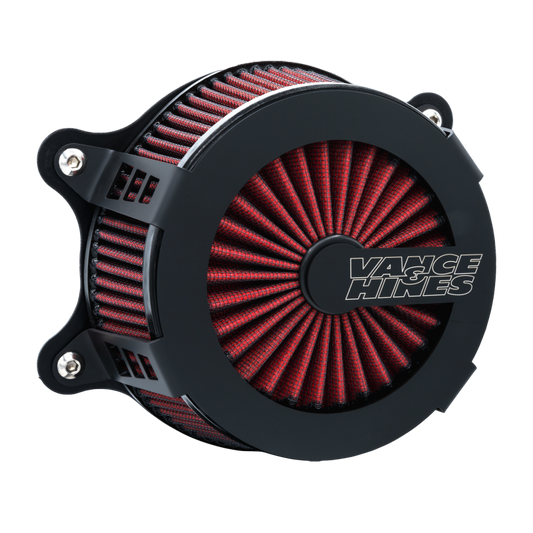 Vance & Hines 23+ HD Road/Street Glide Cage Fighter Air Intake - Black