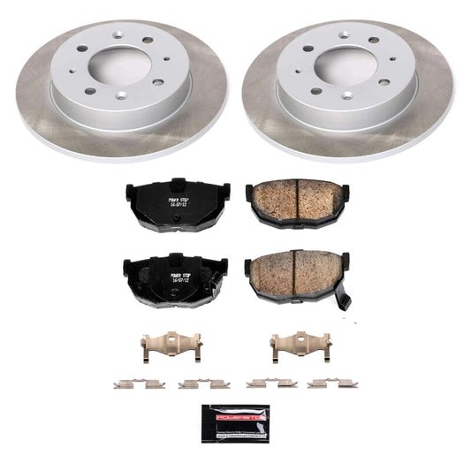 Power Stop 05-09 Kia Spectra5 Rear Semi-Coated Rotor Kit