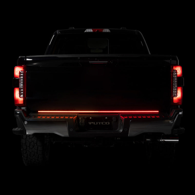 Putco 23-24 Ford SuperDuty F-250/F-350/F-450 60In Freedom Tailgate Bars w/ LED Taillamps Blade
