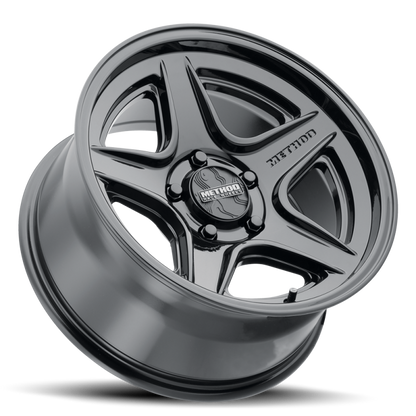 Method MR319 17x8.5 5x127 BP 71.5mm CB 0mm Offset - Gloss Black Wheel