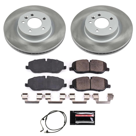 Power Stop 06-09 Land Rover Range Rover Sport Front Semi-Coated Rotor Kit