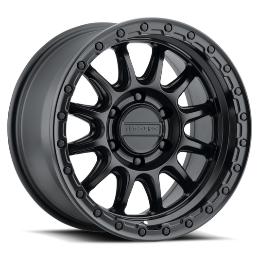Raceline 960B Alpha 18x8.5in / 6X139.7 BP / 35mm Offset / 106.1mm Bore - Satin Black