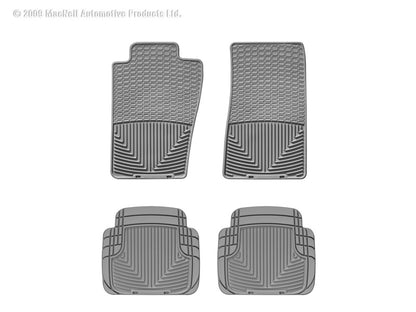 WT Rubber Mats - Front - Grey