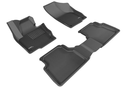3D MAXpider 09-19 Volkswagen Tiguan / Tiguan Limited Kagu Black Full Set