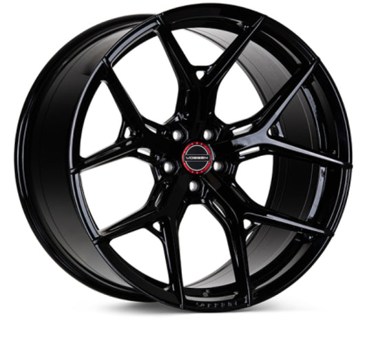 Vossen HF-5 19x10.5 - 5x114.3 - ET45 - Deep Face - 73.1 - Gloss Black Wheel