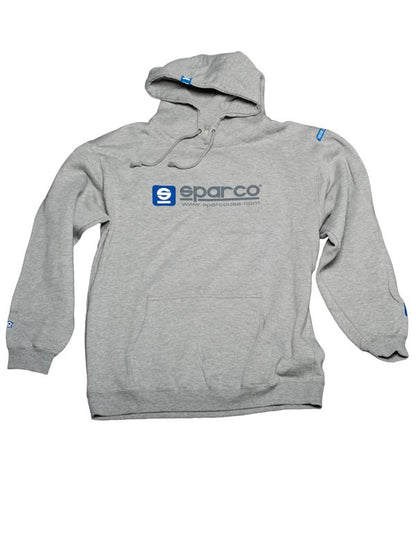 Sparco Sweatshirt Hooded charcoal Grey Lrg