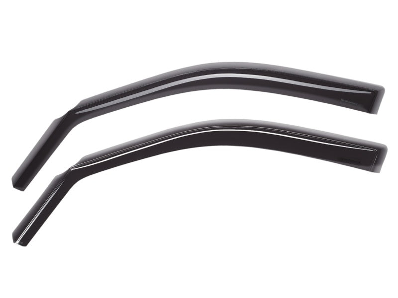 WeatherTech 15-19 GMC Sierra 2500/3500HD CC/DC Front Side Window Deflectors - Dark Tint