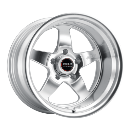 Weld S104 17x11 Ventura 5x127 ET44 BS4.25 Gloss Silver MACH DIA 78.1