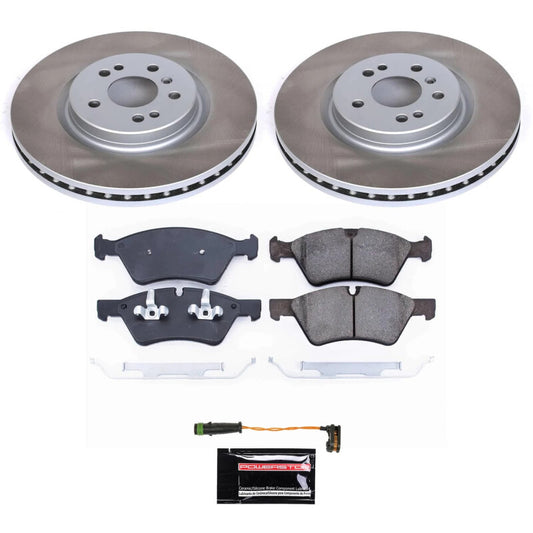 Power Stop 06-07 Mercedes-Benz R500 Front Semi-Coated Rotor Kit