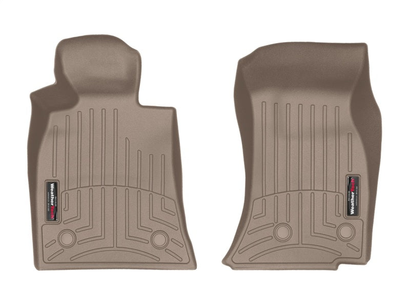 WeatherTech 13+ Cadillac ATS Front FloorLiner - Tan