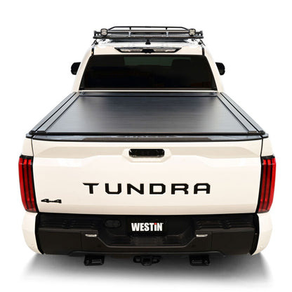Westin Manual Retractable Tonneau Cover 22-26 Toyota Tundra 5.5ft Bed Black