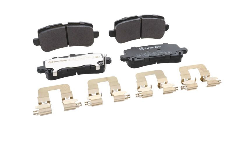 Brembo OE 17-20 Acura MDX/14-20 RLX/15-20 TLX/18-24 Honda Odyssey PRIME Low-Met Brake Pad - Rear