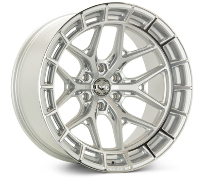 Vossen HFX-1 18x9 - 8x180 - ET0 - Deep Face - 124.3 - Silver Polished Wheel