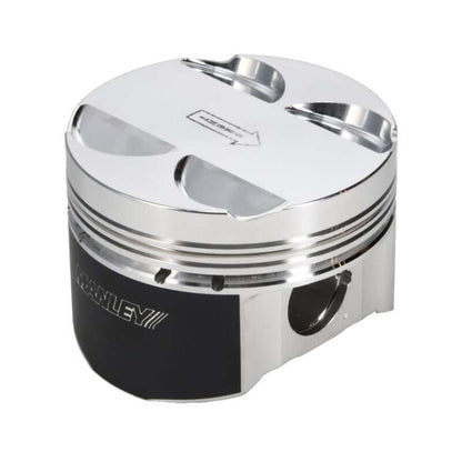 Manley Mitsubishi 4G63T 86.5mm (+1.5mm) -2cc Dome Extreme Duty Platinum Series Pistons w/ Rings
