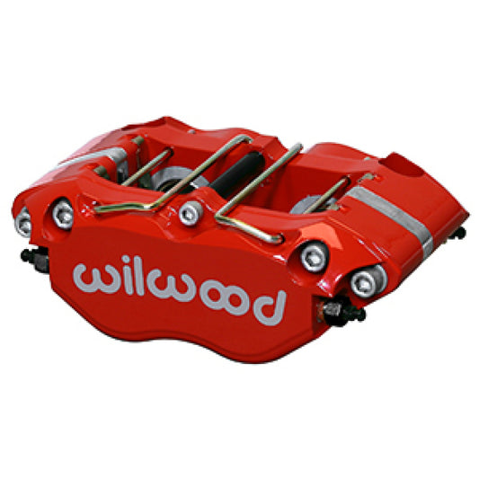 Wilwood Caliper - Narrow Dynapro 4.75in Mount 1.12/1.12in Pistons .81in Disc - Red