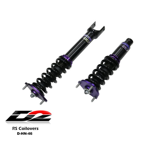 D2 Racing - RS Coilovers for 92-01 Honda Prelude