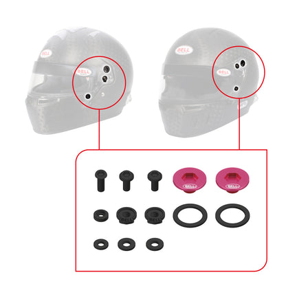 Bell SV (SE07/SE077/SE06) Pivot Kit - Red