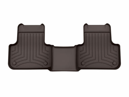 WeatherTech 17-25 Audi Q7-Not Significant Retention post-2nd Row Rear FloorLiner HP - Cocoa