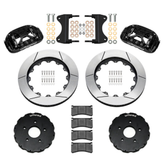 Wilwood 14-19 Chevrolet Corvette C7 Forged XRS6R Front BBK - 14.00 Rotor - Black